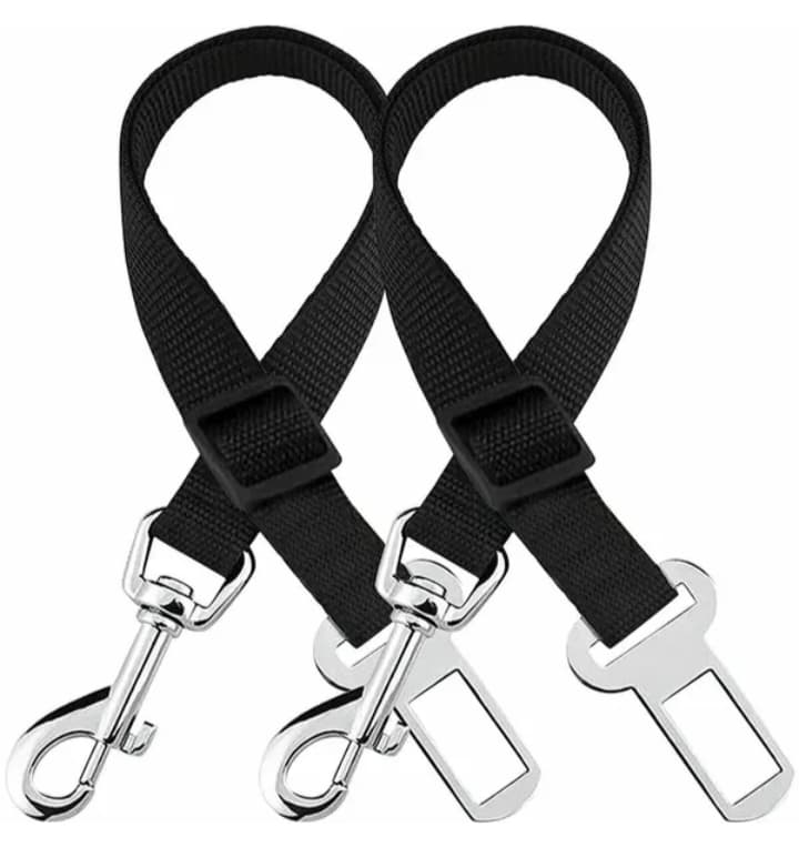 Heavy Duty Nylon Pet Safety Seat Belt Clip Adjustable Dog Vehicle Harness Lead