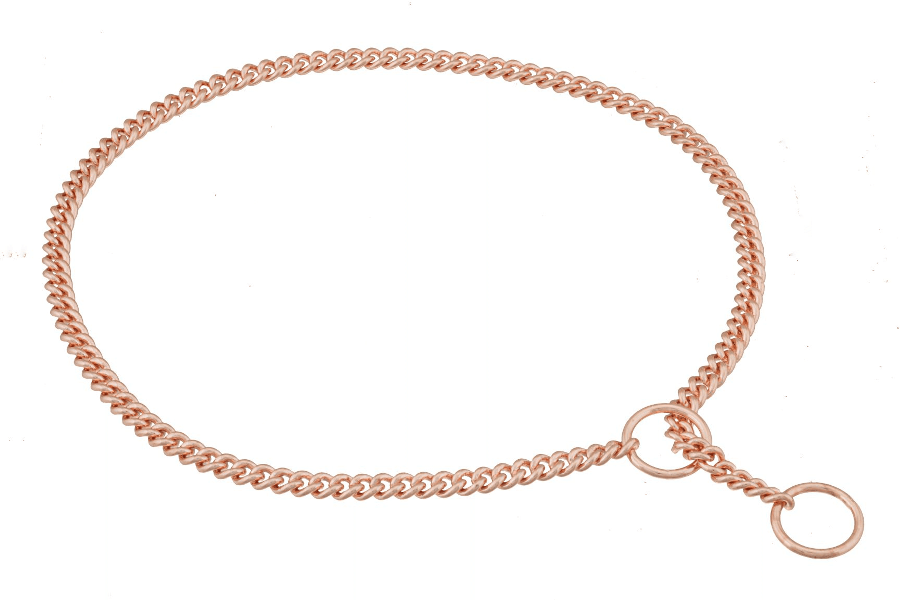 Slip Curve Show Chain Collar (18 in x 1.6 mm)