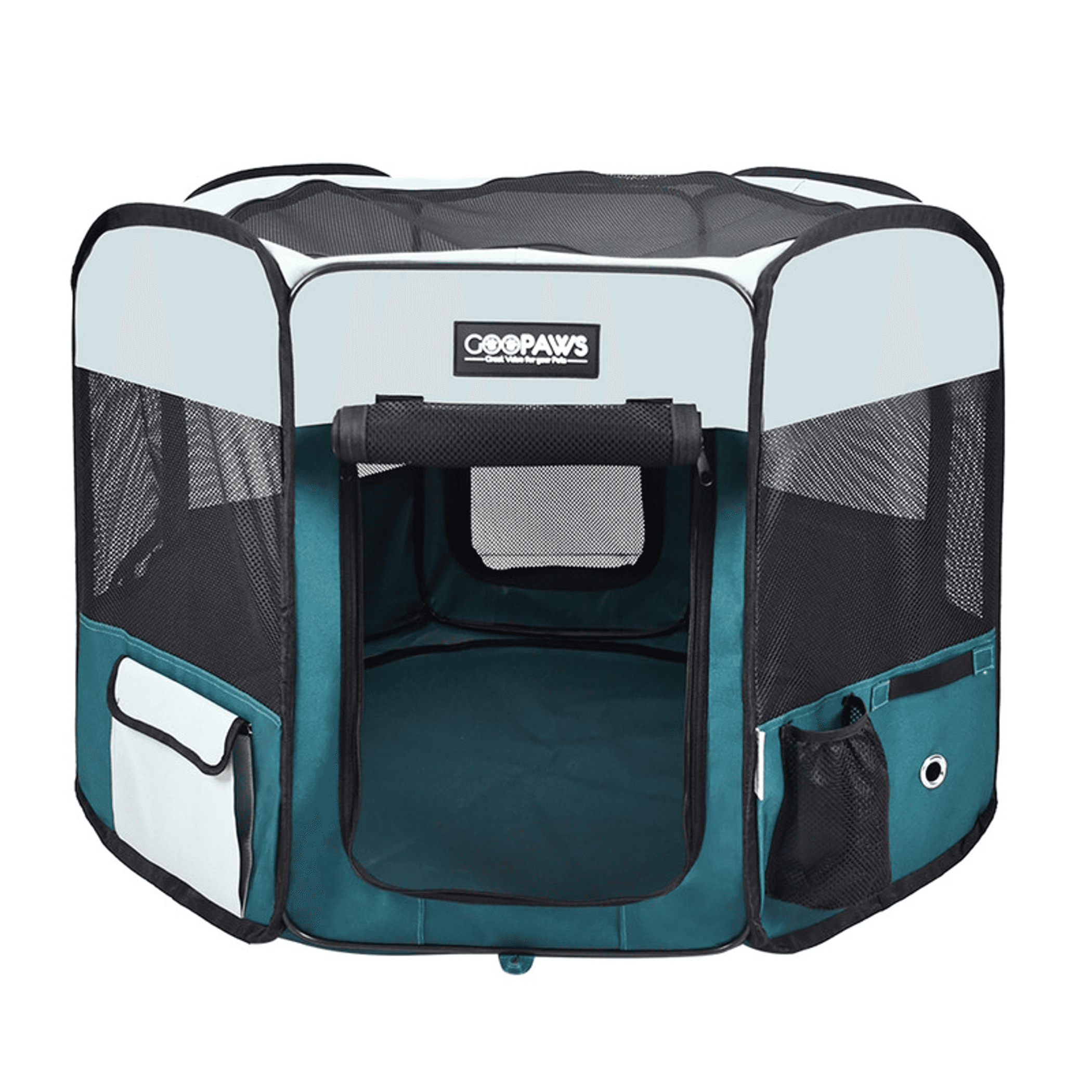 GOOPAWS Soft-Sided Dog & Cat Playpen