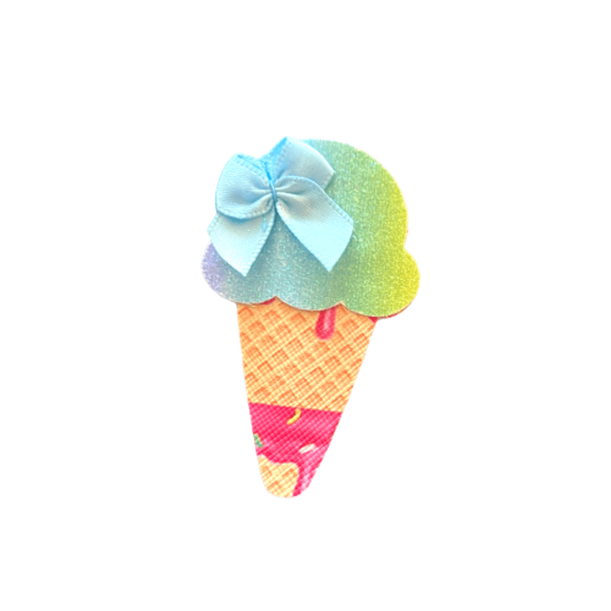 Yummy Ice Cream Drip Cone Hair Clip