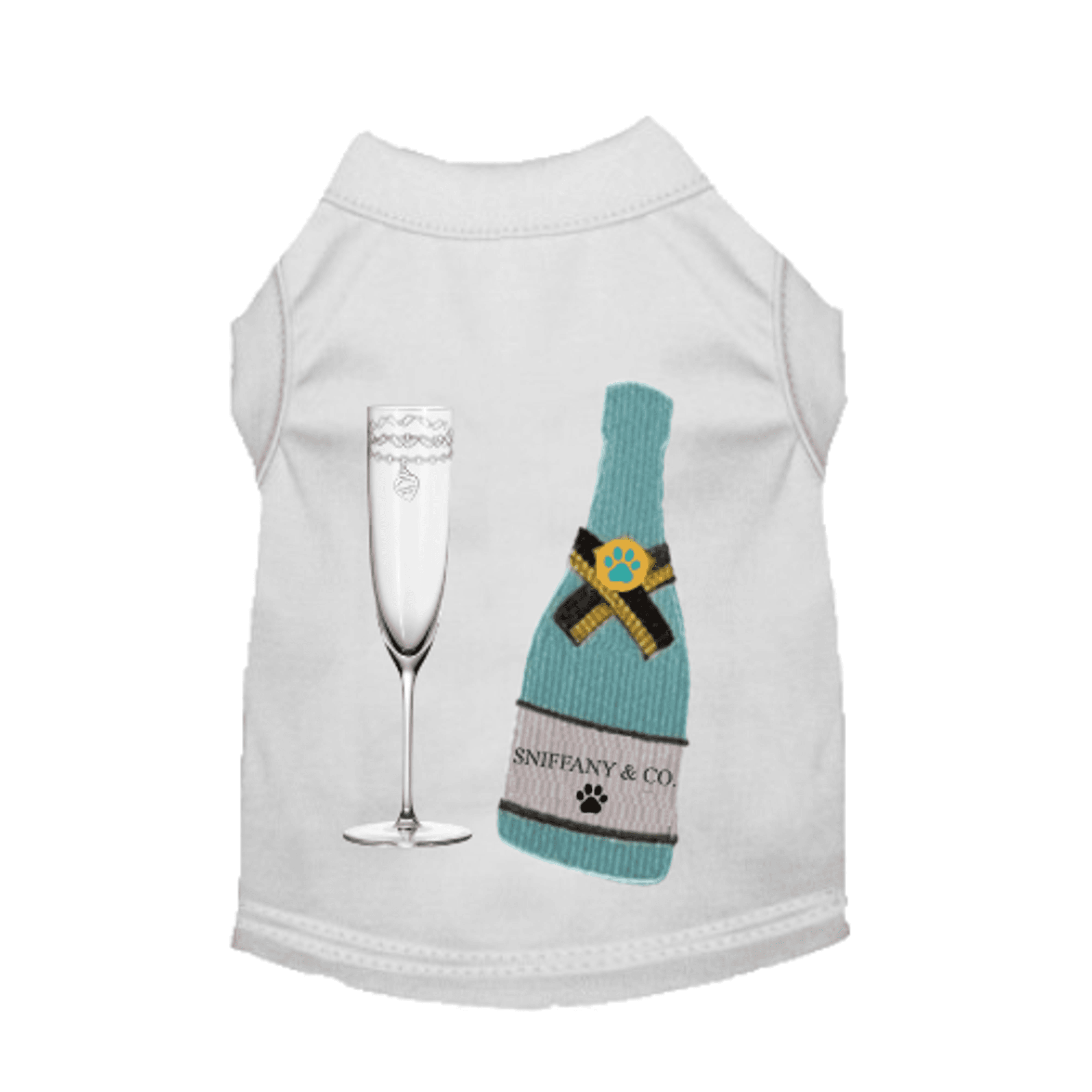 Paw & Bubbly Couture Top