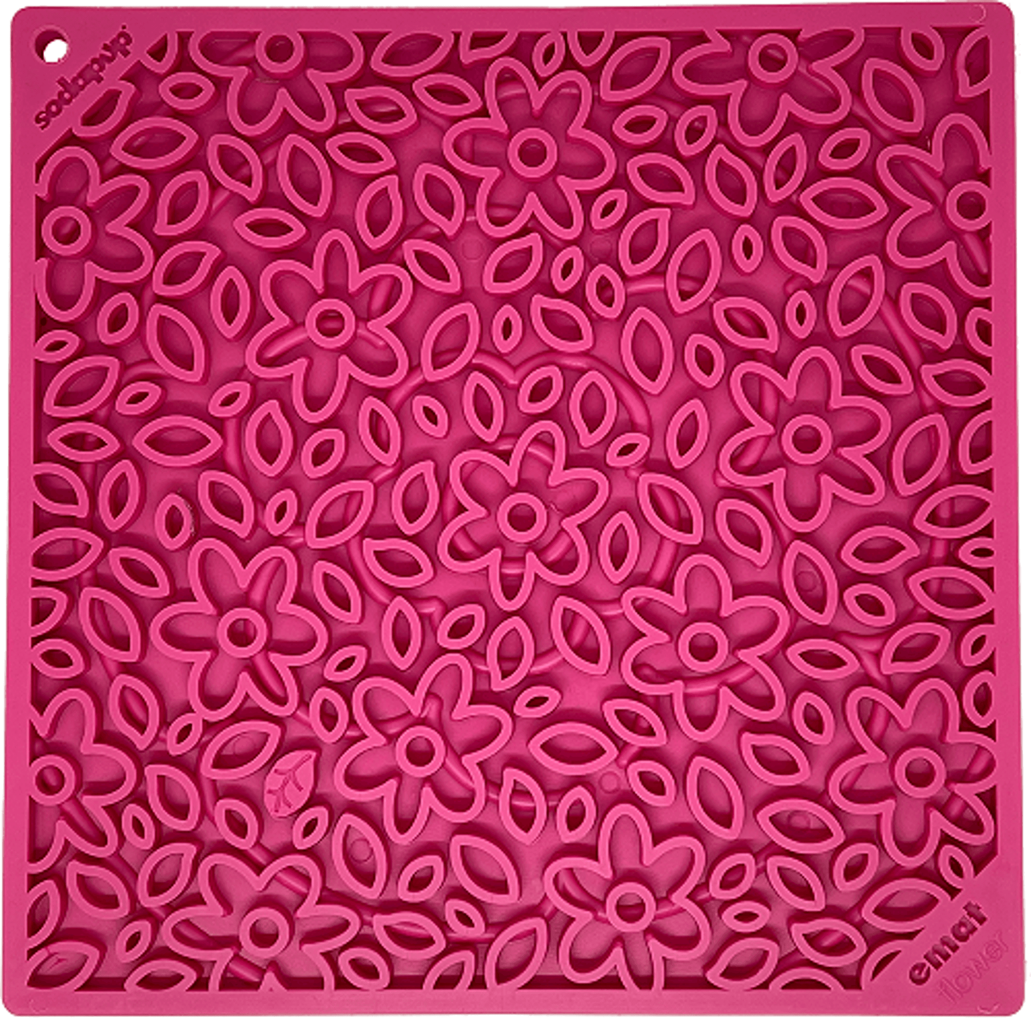 Flower Power emat - Enrichment Lick Mat for Dogs and Cats