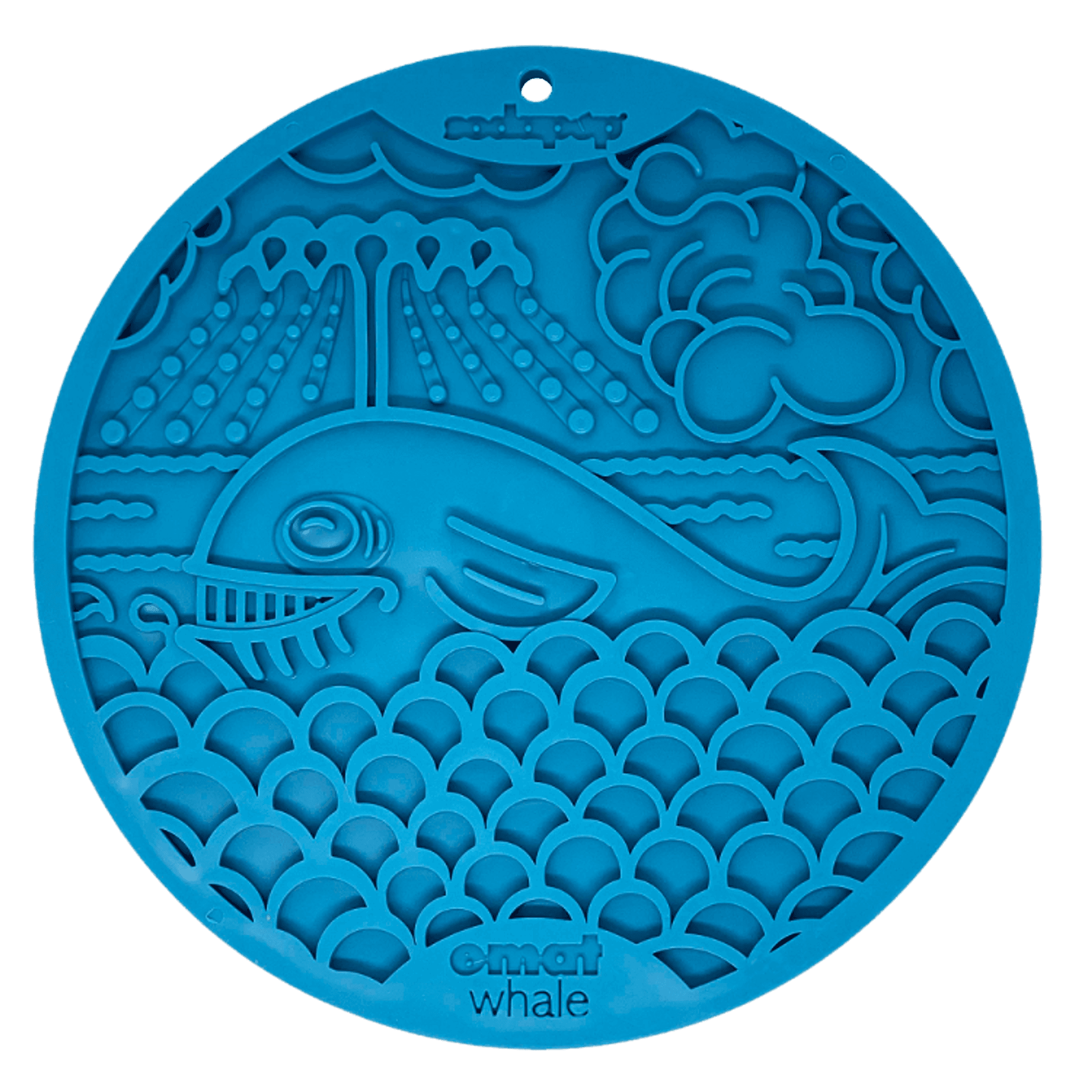 Whale eMat - Enrichment Lick Mat for Dogs and Cats