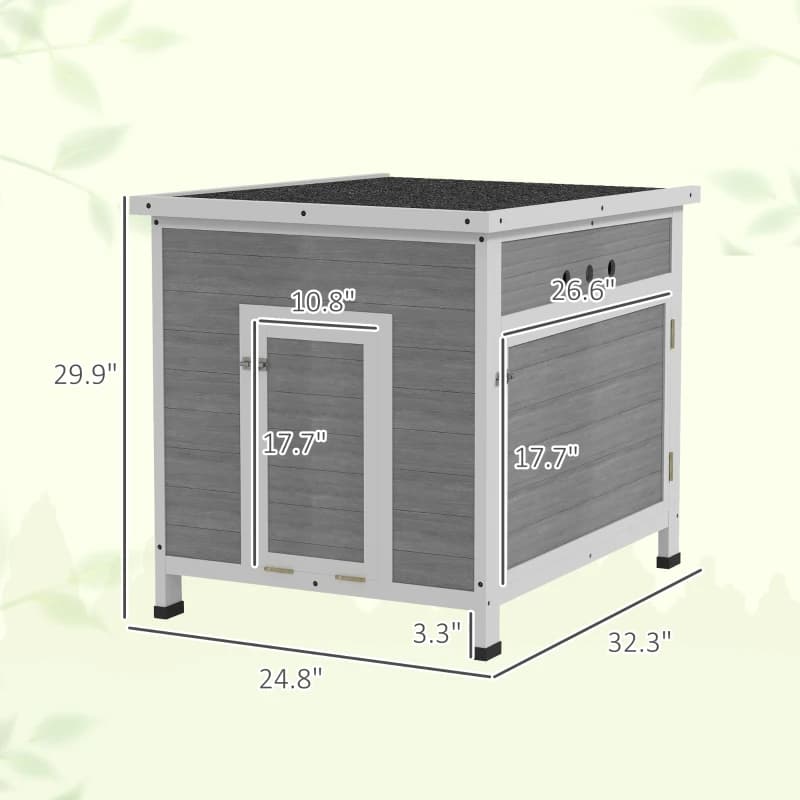 Duck Coop With Openable Roof