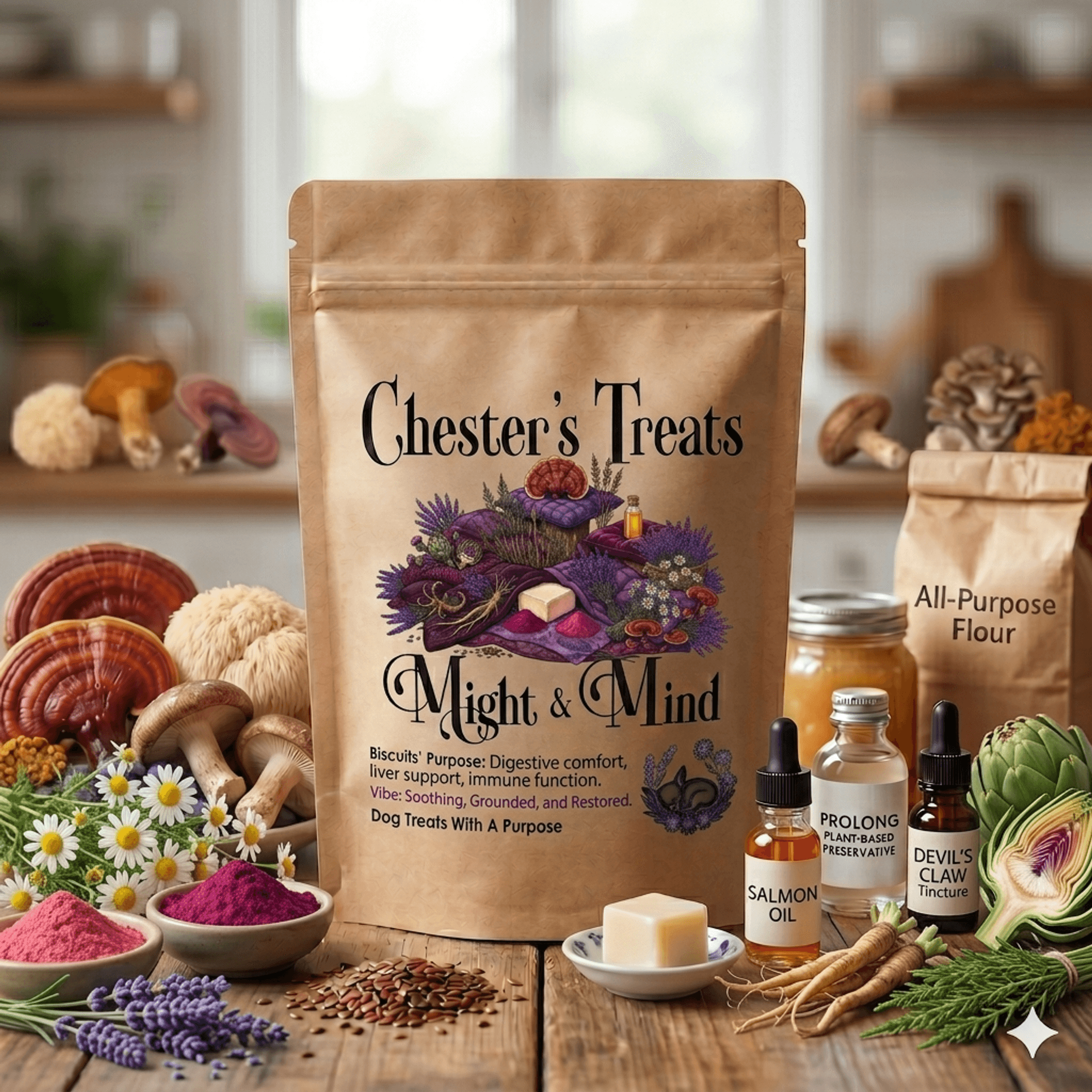 Chester Tranquil Mend Dog Treats for Holistic Recovery