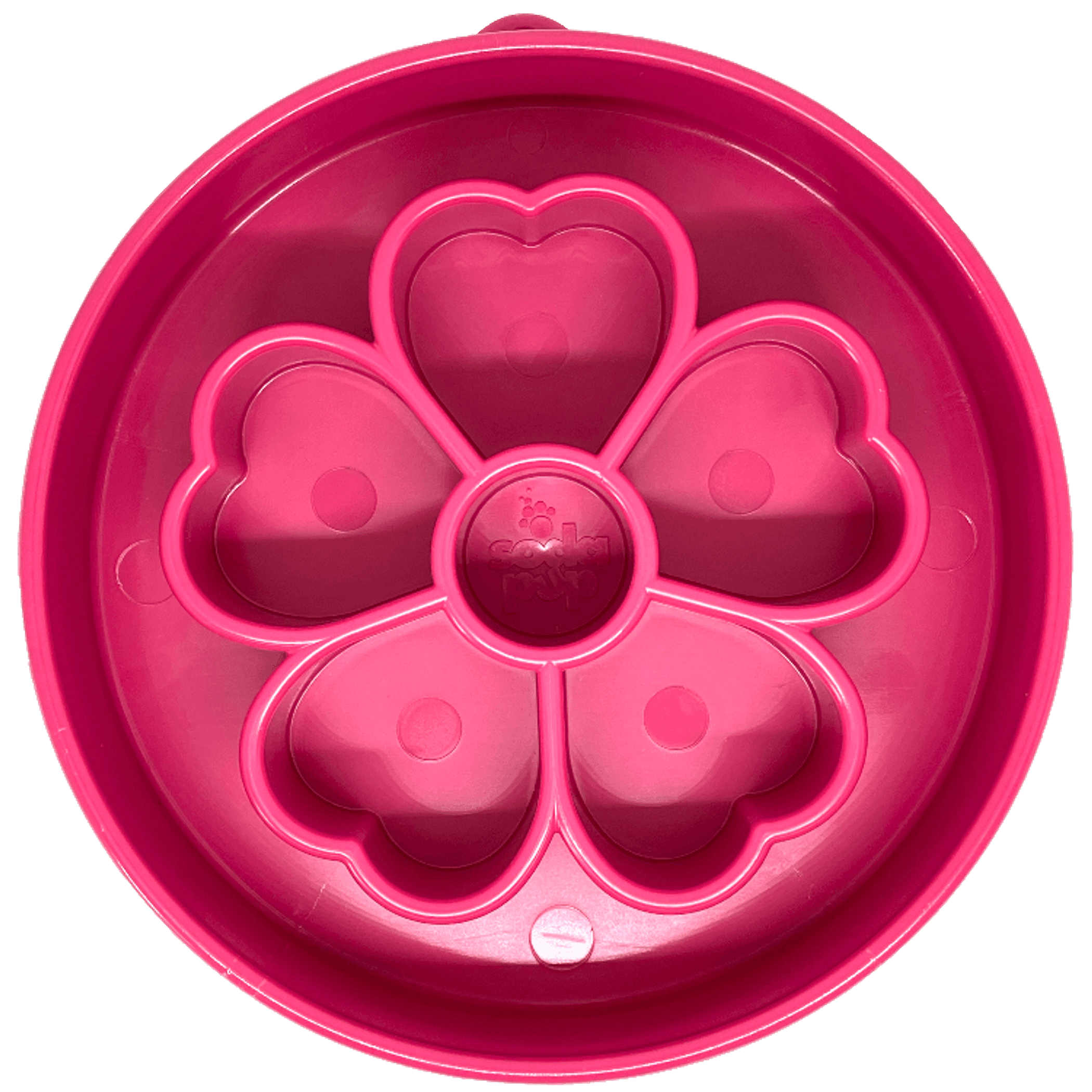 Flower eBowl Deep Slow Feeder Dog Bowl for Enrichment