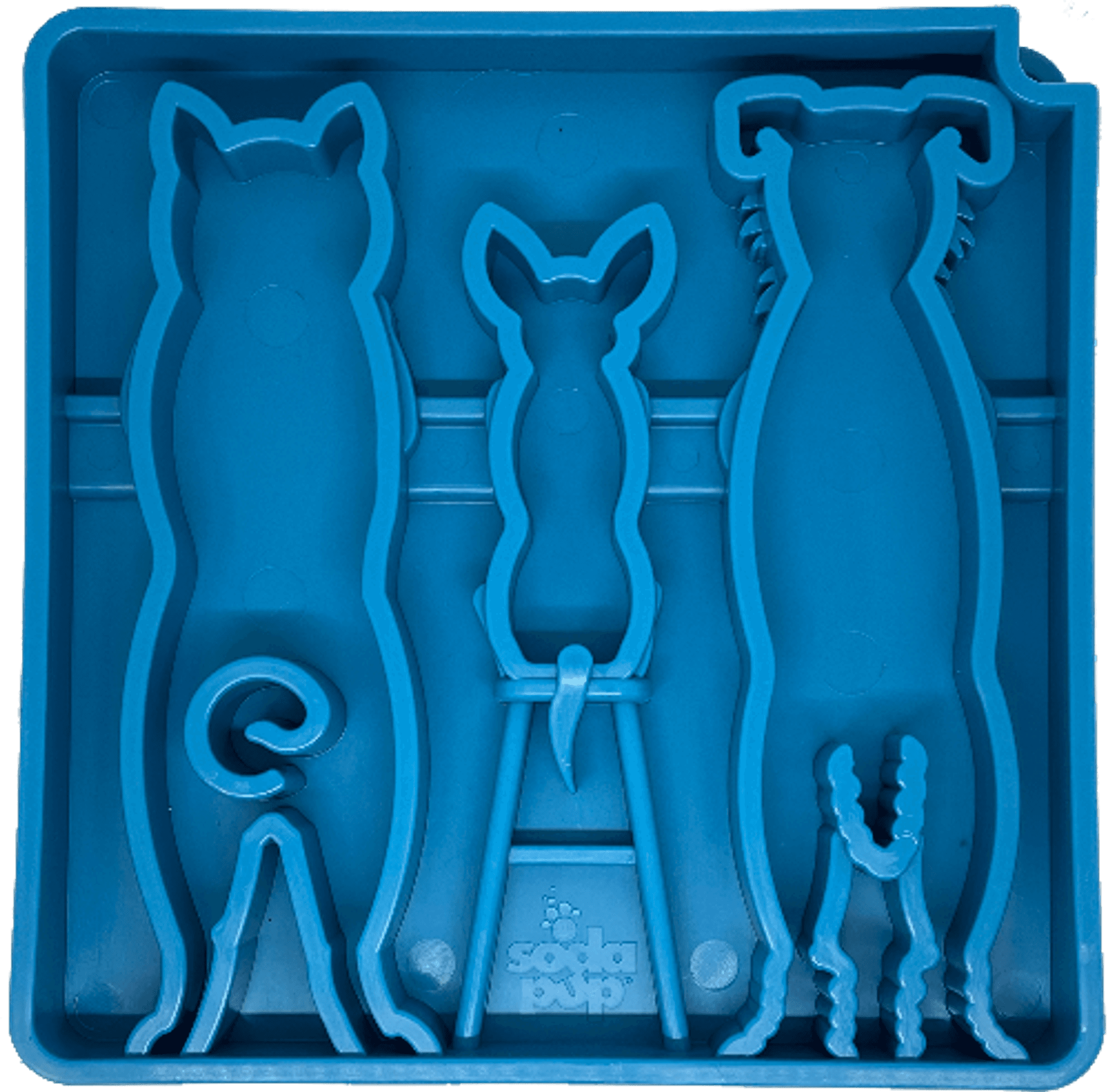 Waiting Dogs eTray - Shallow Slow Feeder Bowl for Enrichment